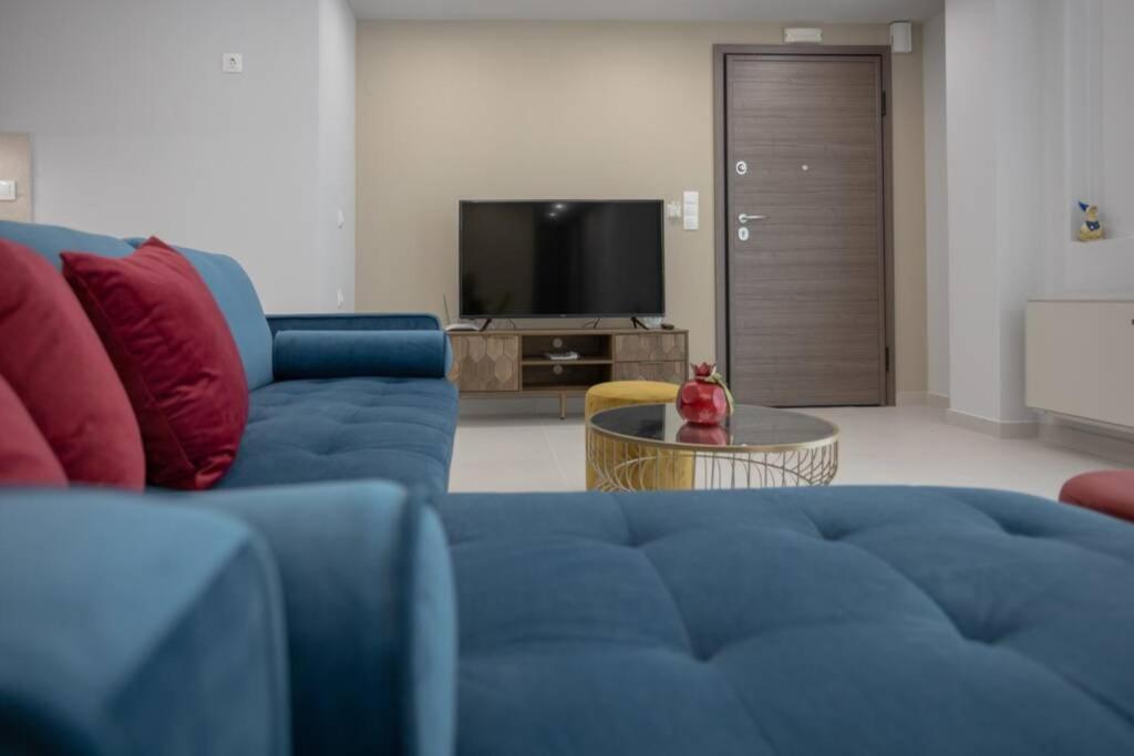 Mela Luxury Apartments Maroulás Eksteriør bilde