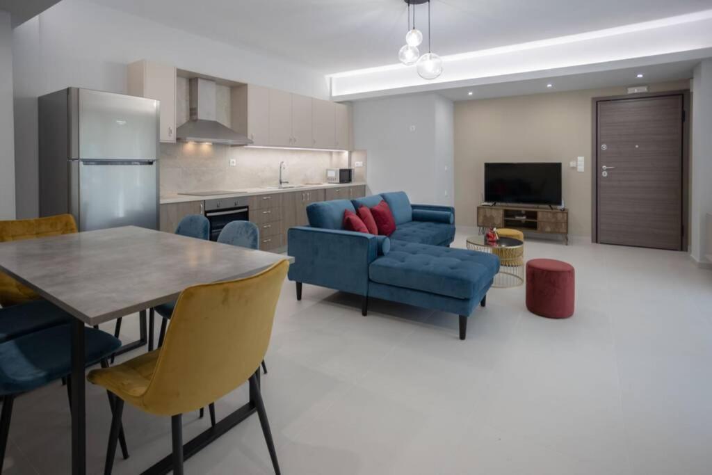 Mela Luxury Apartments Maroulás Eksteriør bilde