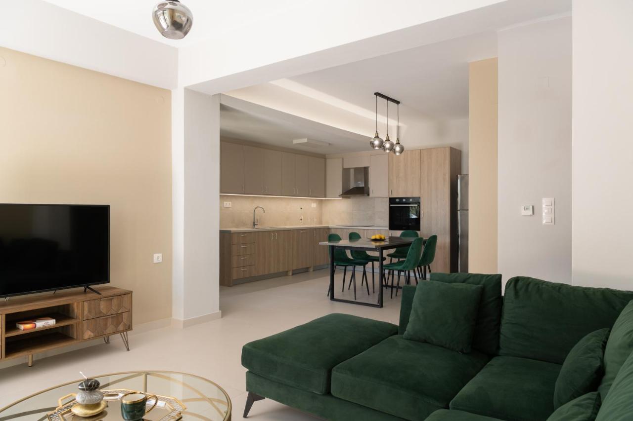 Mela Luxury Apartments Maroulás Eksteriør bilde